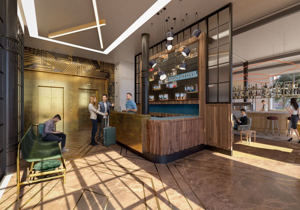 The Broadview Hotel Торонто Экстерьер фото